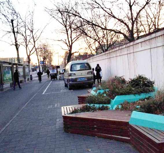 Community public space monitored for safety risks