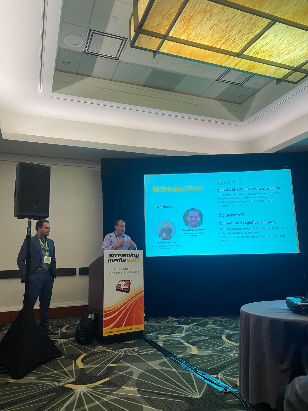EdgeNext attended Streaming Media East 2023